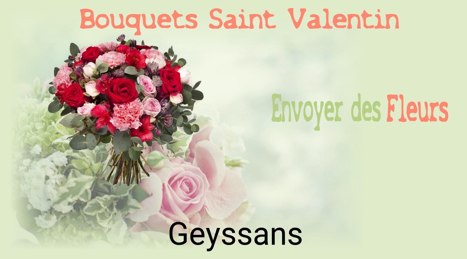 Roses de Saint-Valentin livrées à Geyssans